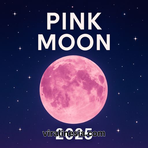 Fenomena Langit Pink Moon