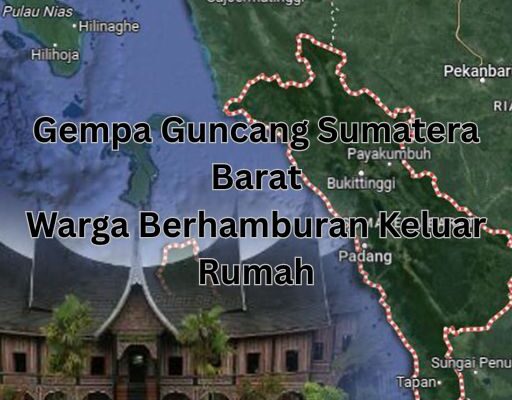 Gempa Guncang Sumatera Barat, Warga Berhamburan Keluar Rumah Gempa Guncang Sumatera Barat