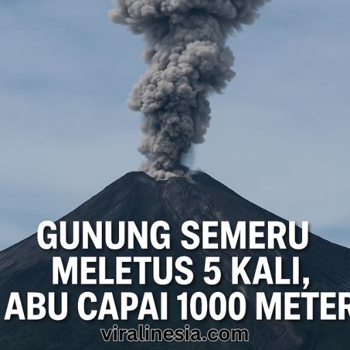 Gunung Semeru Meletus 5