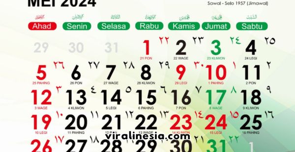 Hari Libur Bulan Mei