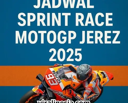 Jadwal Sprint Race MotoGP Jerez 2025: Persaingan Ketat di Sirkuit Spanyol Jadwal Sprint Race MotoGP