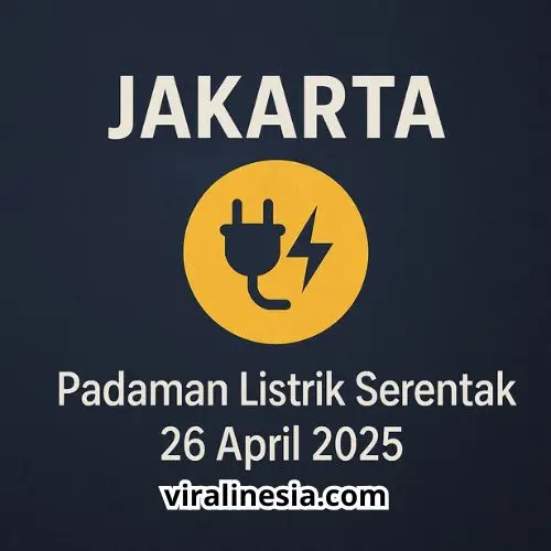 Jakarta Padamkan Listrik Serentak