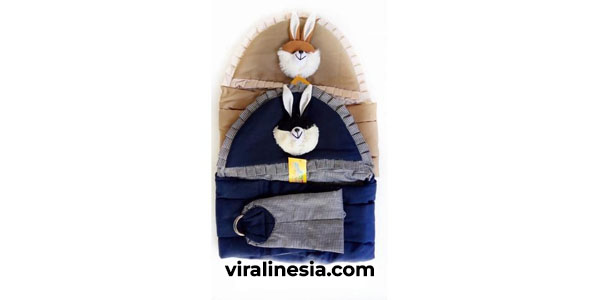 Review Gendongan Bayi Samping Twill Boneka